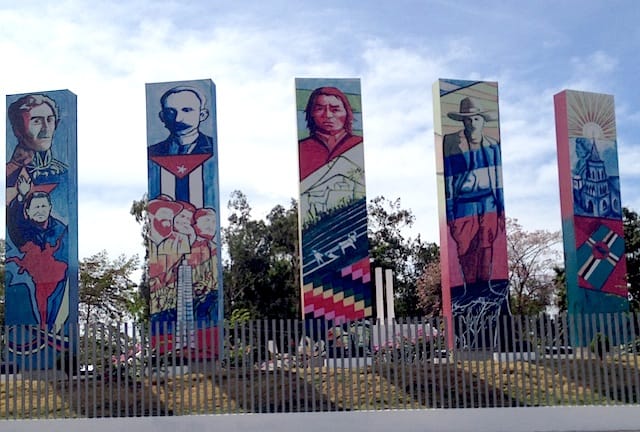 ALBA monument brightened