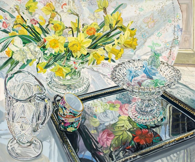 Black Tray and Daffodils_0352