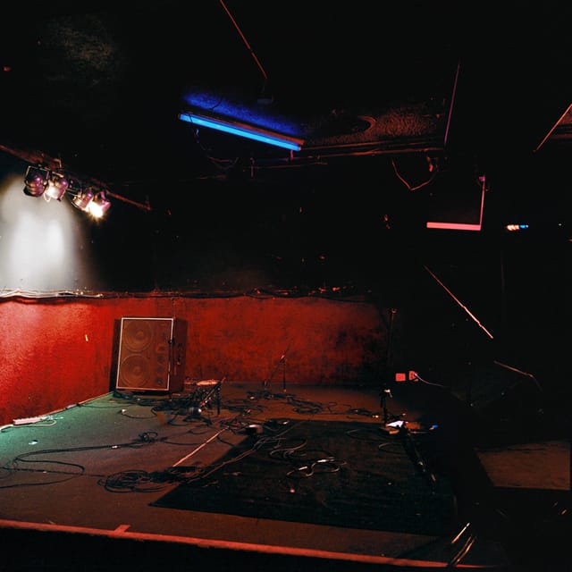 Blind Pig, Ann Arbor, MI October 28 2008 40 x 40 inches, color coupler print mounted on aluminum 