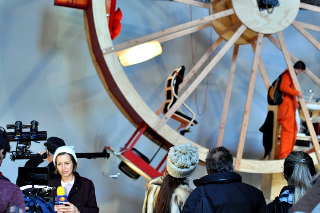 Ward Shelley and Alex Schweder's "In Orbit" at The Boiler