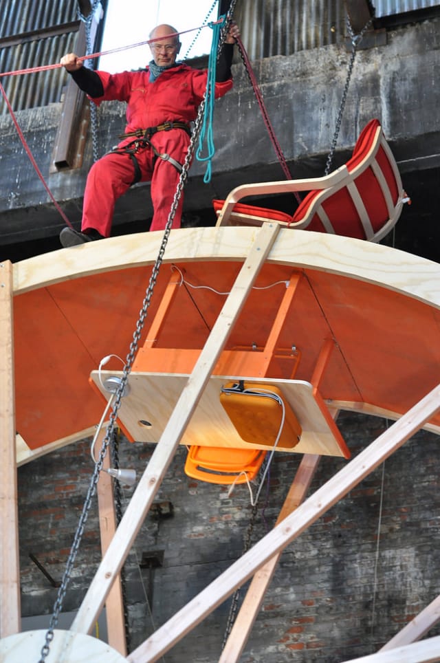 Ward Shelley and Alex Schweder's "In Orbit" at The Boiler