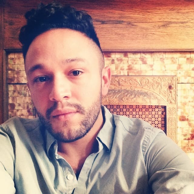 One of Charlie Fish's selfies from his project 1,000 Selfies