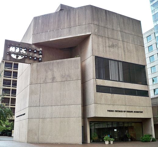 The Christian Science Church in Washington, DC (photograph by Matthew G. Bisanz, via Wikimedia)