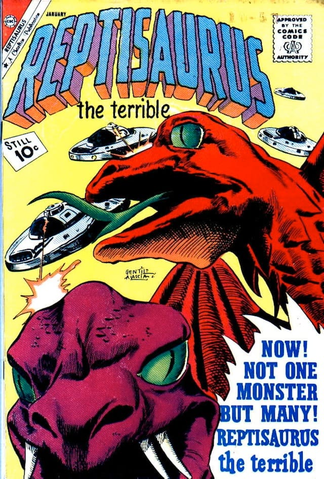 Reptisaurus v2 #3 (1962) (via Comic Book Plus)