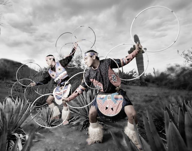 Duncan Dancers of the Tunica-Biloxi tribe in Louisiana