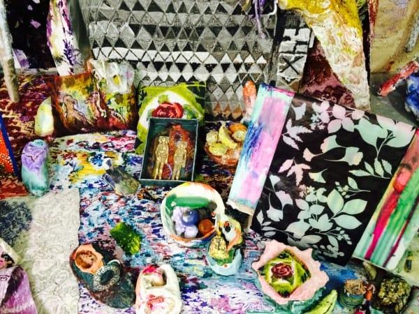 Summer Wheat, 2014 Installation Detail from “Everything Under the Sun: Moon and Stars” mixed media, dim var. (via Pocket Utopia)