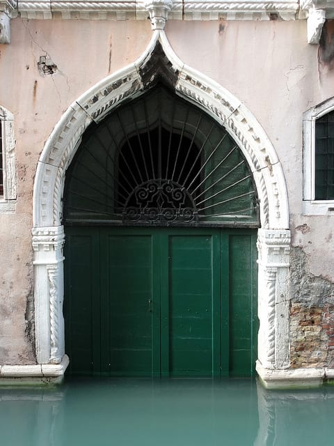 High tide in Venice (photograph by Steve Collis, via Flickr)