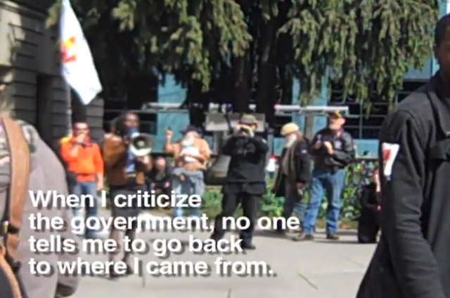 Screengrab from Julie Perini's video "The White Lady Diaries." Image via julieperini.org.