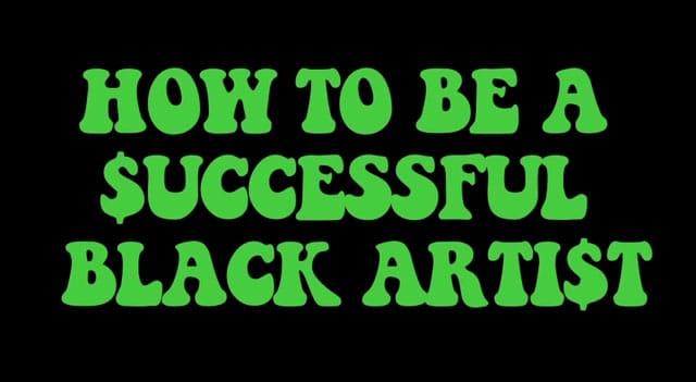 Still from Hennessy Youngman's Art Thoughtz episode "How to Be a Successful Black Artist" (screenshot via YouTube)