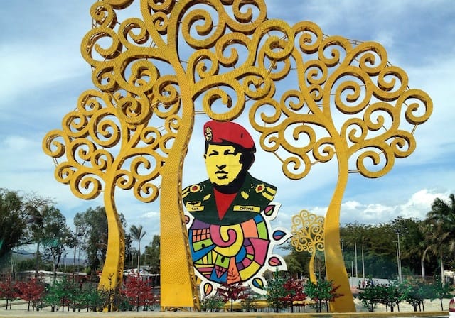 Hugo Chavez monument
