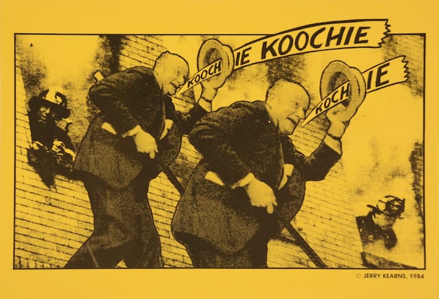 Koochie Koochie_offset street poster_18x24_signed ed 20_1984