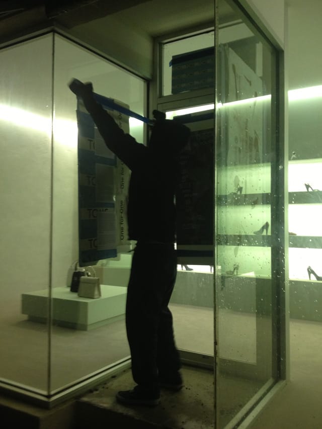 A photo of Joe Magnano sent to Hyeprallergic by the artist.