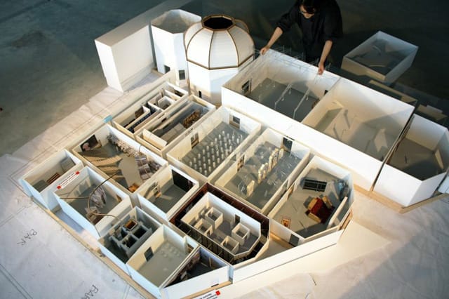 Elements of Architecture  Central Pavilion, Model in progress (image courtesy la Biennale di Venezia,   copyright Rem Koolhaas)