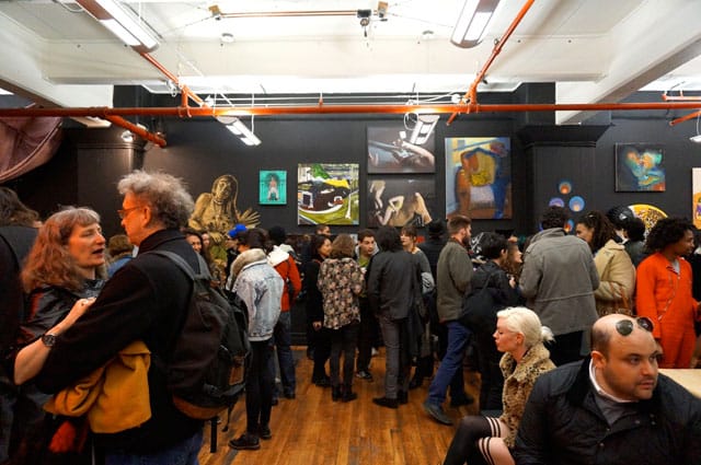 The crowd at the 2014 Whitney Houston Biennial