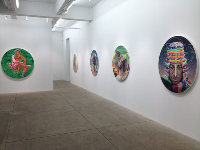 Installation view, "Robin F. Williams: Sons of the Pioneers" at PPOW Gallery