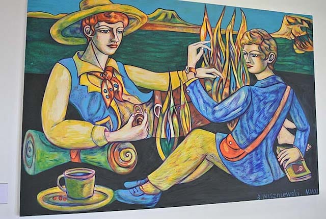 Adrian Wiszniewski, The First Anachronism of the Day (2011)