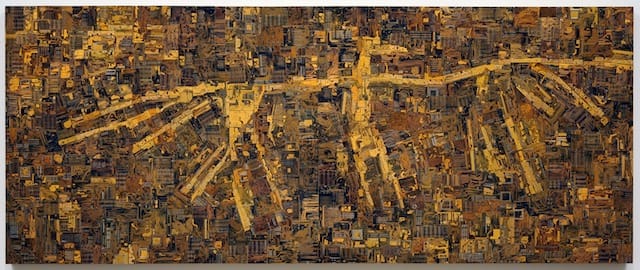 Courtesy of the artist. Photo by Don Hall. Wally Dion (Saulteaux), b. 1976 Thunderbird, 2008 Circuit boards, plywood, acrylic paint Collection of the MacKenzie Art Gallery, purchased with the financial support of the Canada Council for Art Acquisition Assistance Program