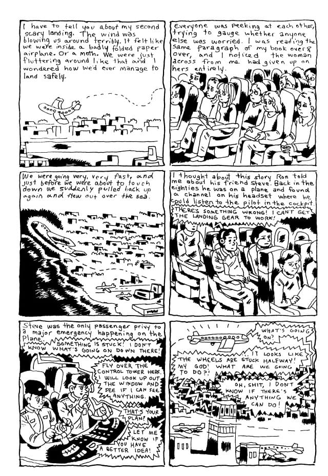 Page from Gabrielle Bell's 'Truth Is Fragmentary: Travelogues & Diaries' (click to enlarge)