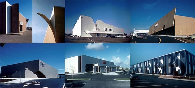 Six of the BEST facades from the 1970s and 80s by James Wines/SITE Architects (image courtesy Carriage Trade gallery)