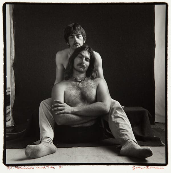 George Dureau - "BJ Robinson and Tex", 1981 (via arthurrogergallery.com)