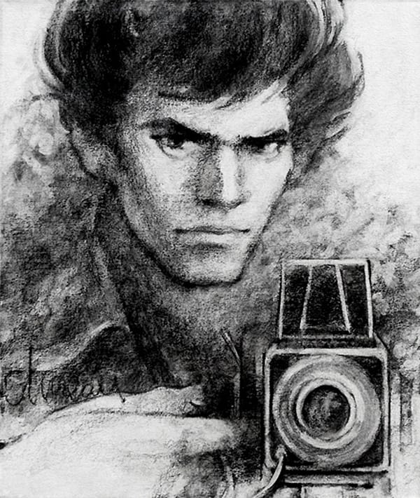 George Dureau - "Robert Mapplethorpe", ca. 1978 (via insidenola.org)