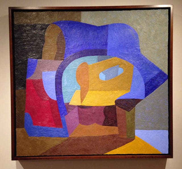 Logan Grider, "Veil" (2011), encaustic, 32 x 34 in