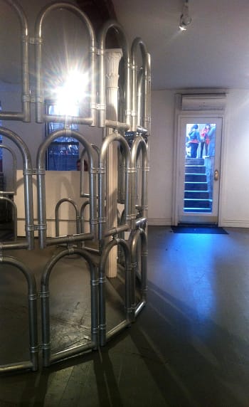 Installation view of "Heroic Measures" (photograph by the author)