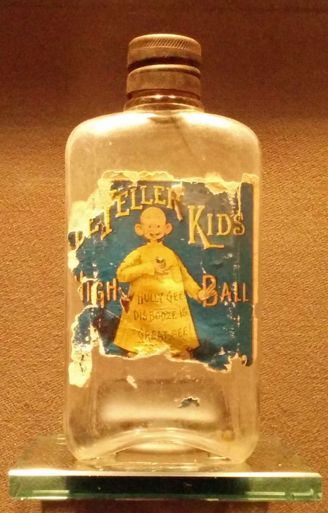 “De Yeller Kid’s High Ball” at Geppi’s Entertainment Museum, Baltimore (click to enlarge)