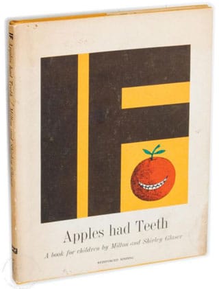 'If Apples Had Teeth,' the first children's book by Milton and Shirley Glaser (image via ebay.co.uk)