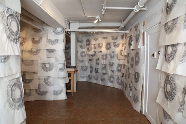 Installation view, Robin Hill at Ramon's Tailor (all images courtesy the artist)