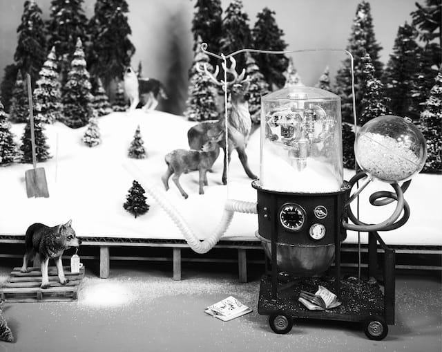 Lori Nix, "Snow Maker" 2009