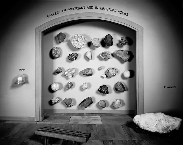 Lori Nix, "Gallery of Important and Interesting Rocks" 2010