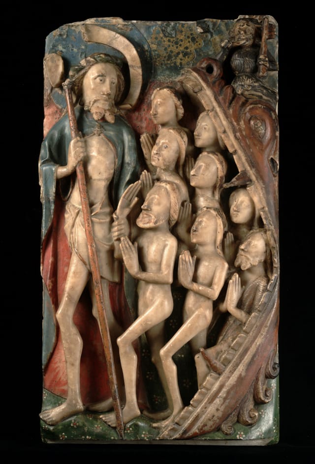 "The Harrowing of Hell" (c. 1444-70) (courtesy Victoria & Albert Museum)