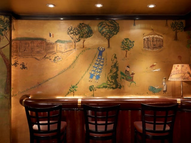 Bemelmans Bar, NYC Murals by Ludwig Bemelmans