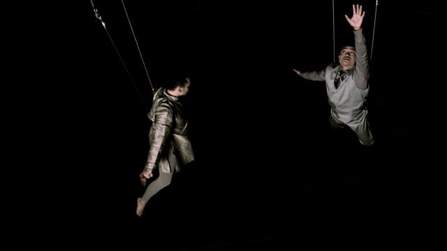 A still from Chelsea Knight's "Fall to Earth" video.