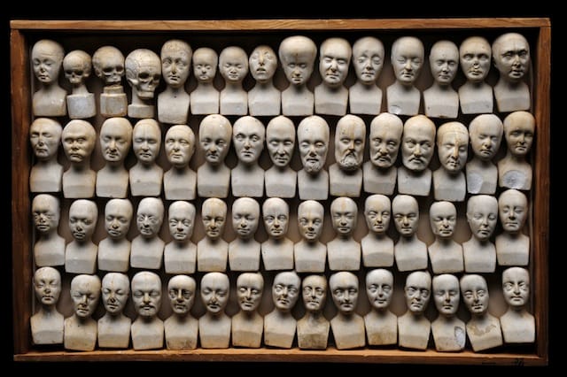 William Bally’s miniature phrenological specimens, England (1831) (© Science Museum/Science & Society Picture Library)