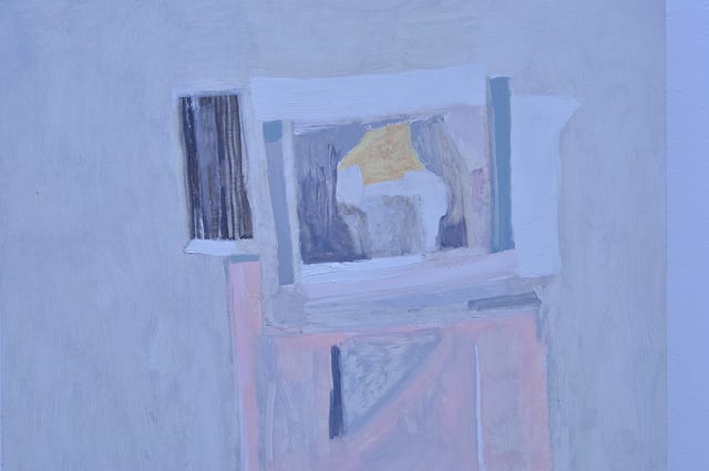 Detail of a painting by Ellen Siebers