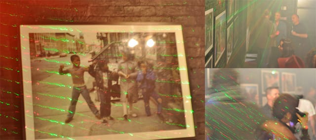 Scenes from the "Tale of Two Cities" exhibition on Friday night.