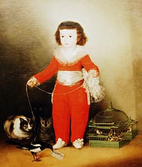 Goya's "Manuel Osorio Manrique de Zuñiga" (aka "Boy in Red") (1784–1792) (via LWYang's Flickstream)