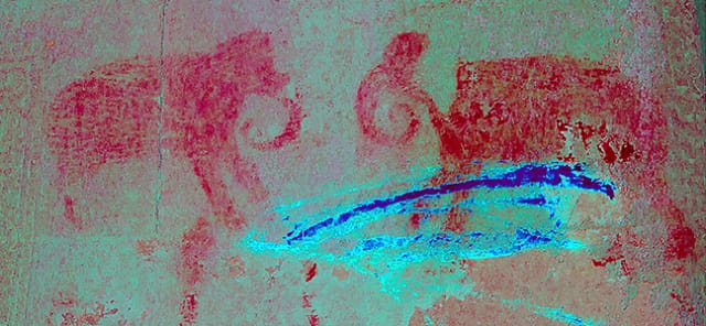Elephant graffiti revealed at Angkor Wat (© Antiquity Publications Ltd.)