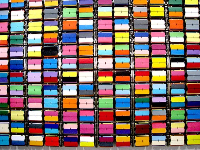 Rebecca Baumann, "Automated Colourfield (Variation V), 2014