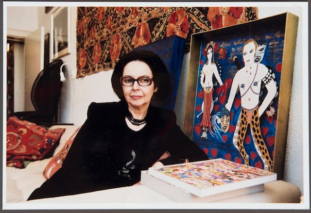 Dorothy Iannone (2002) (photo © Rolf Walter) (click to enlarge) 