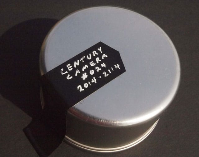 The century camera as it will be distributed tomorrow night in Berlin (click to enlarge)