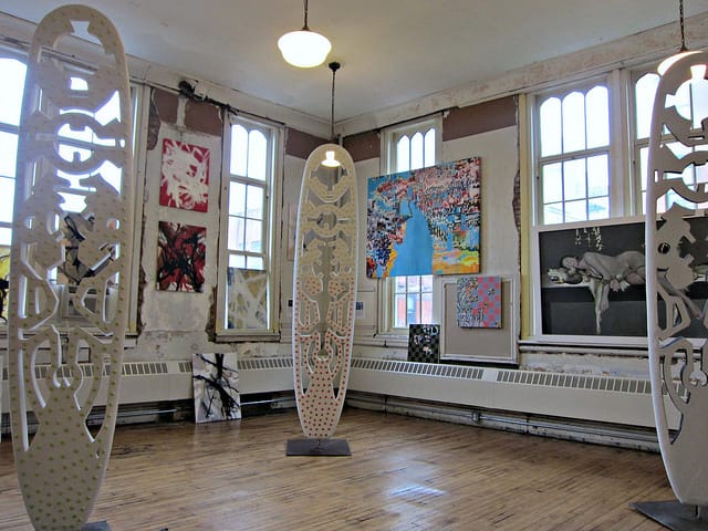 The room of Amstel Gallery, Amsterdam