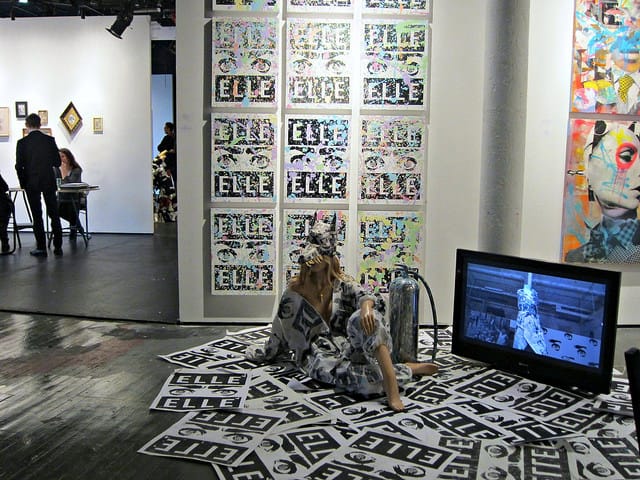 Art by ELLE & Dain, presented by Folio Leaf, Brooklyn