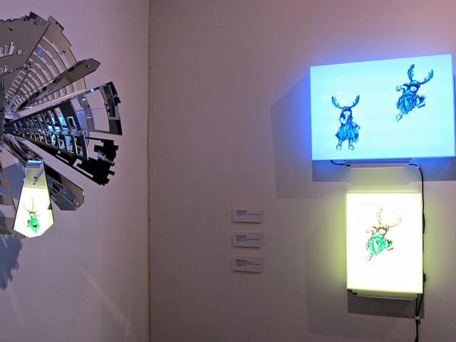 Art by Naomi Campbell, presented by Yellow Peril Gallery, Providence, Rhode Island