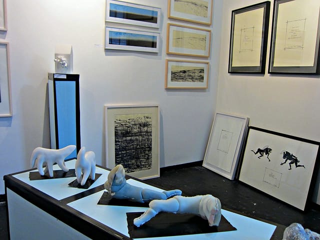 The booth of Fresh Eggs, Berlin