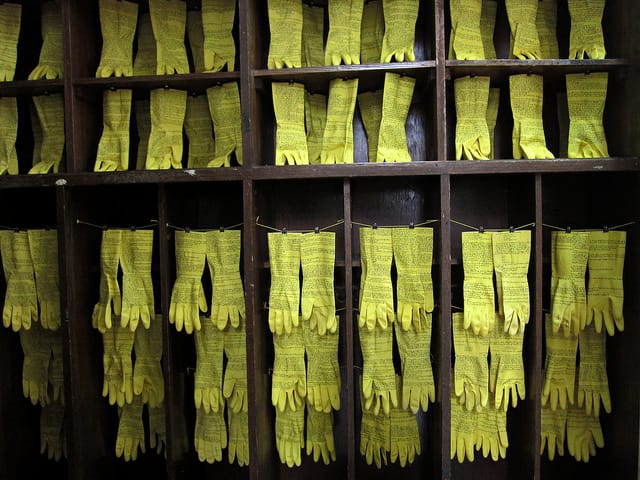 Jessica Deane Rosner, "The Ulysses Glove Project." Presented by Yellow Peril Gallery, Providence, Rhode Island