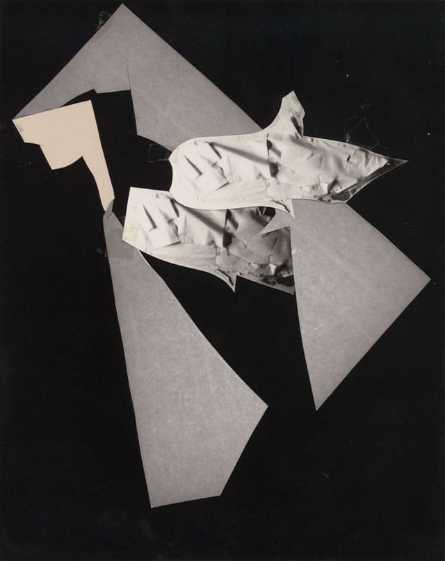 JAY DeFeo, "Untitled" (1975), photo collage with photocopy, 9 15/16 x 7 15/16 in (25.2 x 20.2 cm)