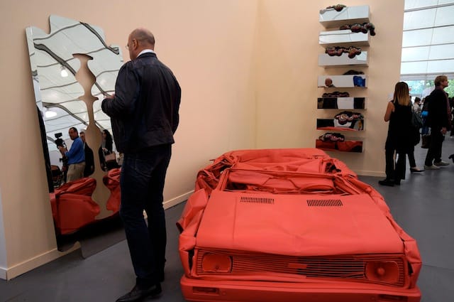 The quintessential Frieze New York booth (click to enlarge)